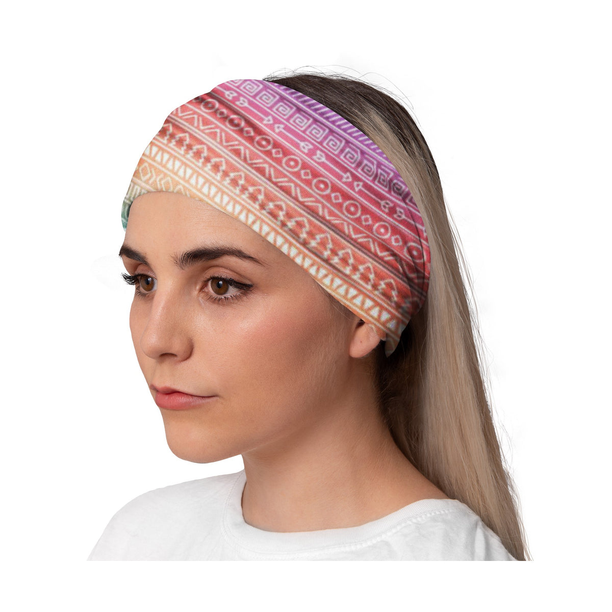 4 Fasce Per Capelli Donna Larghe A Turbante - Set Cerchietti Elastici Annodati Boho, Sportivi Per Running E Yoga, Colori Assortiti