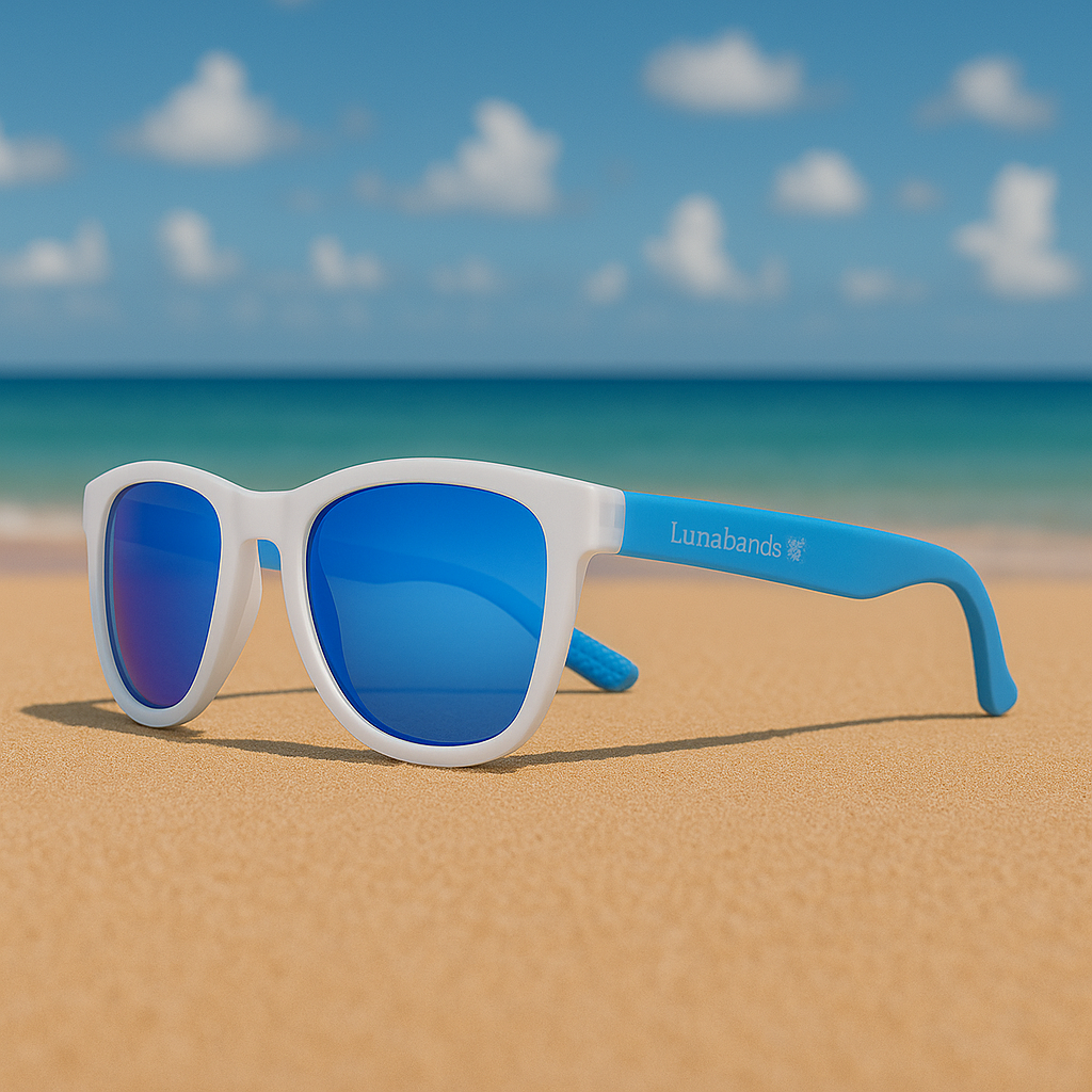 Boston - Sky Blue / Blue Polarised Sunglasses