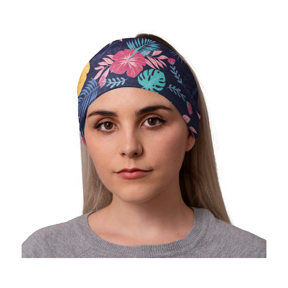 Lunabands Womans Ladies Fashion Designer Multi Use Multifunctional Trail Running Gym Snood Bandana Headband Fitness Headbands