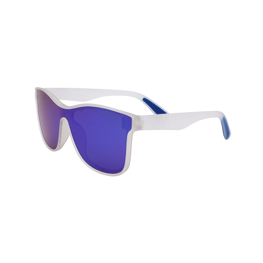 New York - White / Blue Polarised Sunglasses