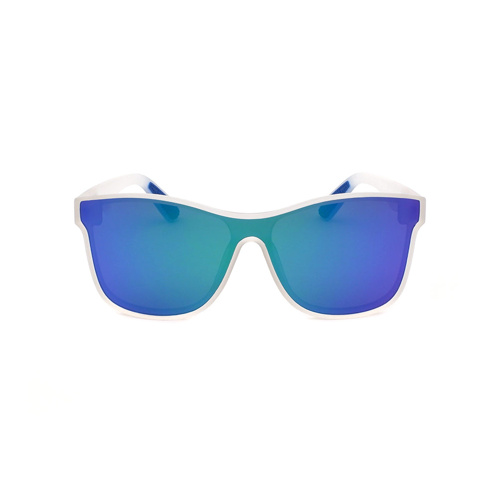 New York - White / Blue Polarised Sunglasses