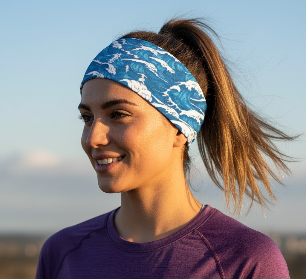 Lunabands_Ocean_Waves_Multi_use_Running_Bandana_Headband