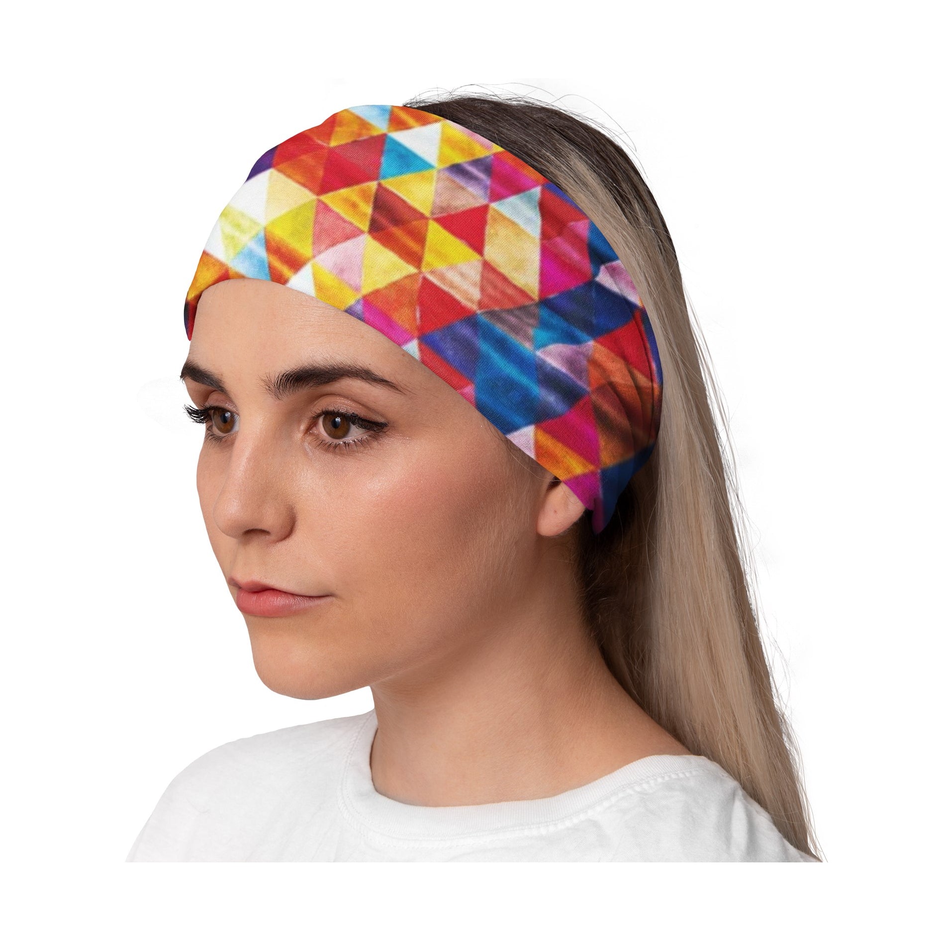 Lunabands Harmonic Womans Ladies Fashion Designer Multi Use Multifunctional Trail Running Gym Snood Bandana Headband Fitness Headbands