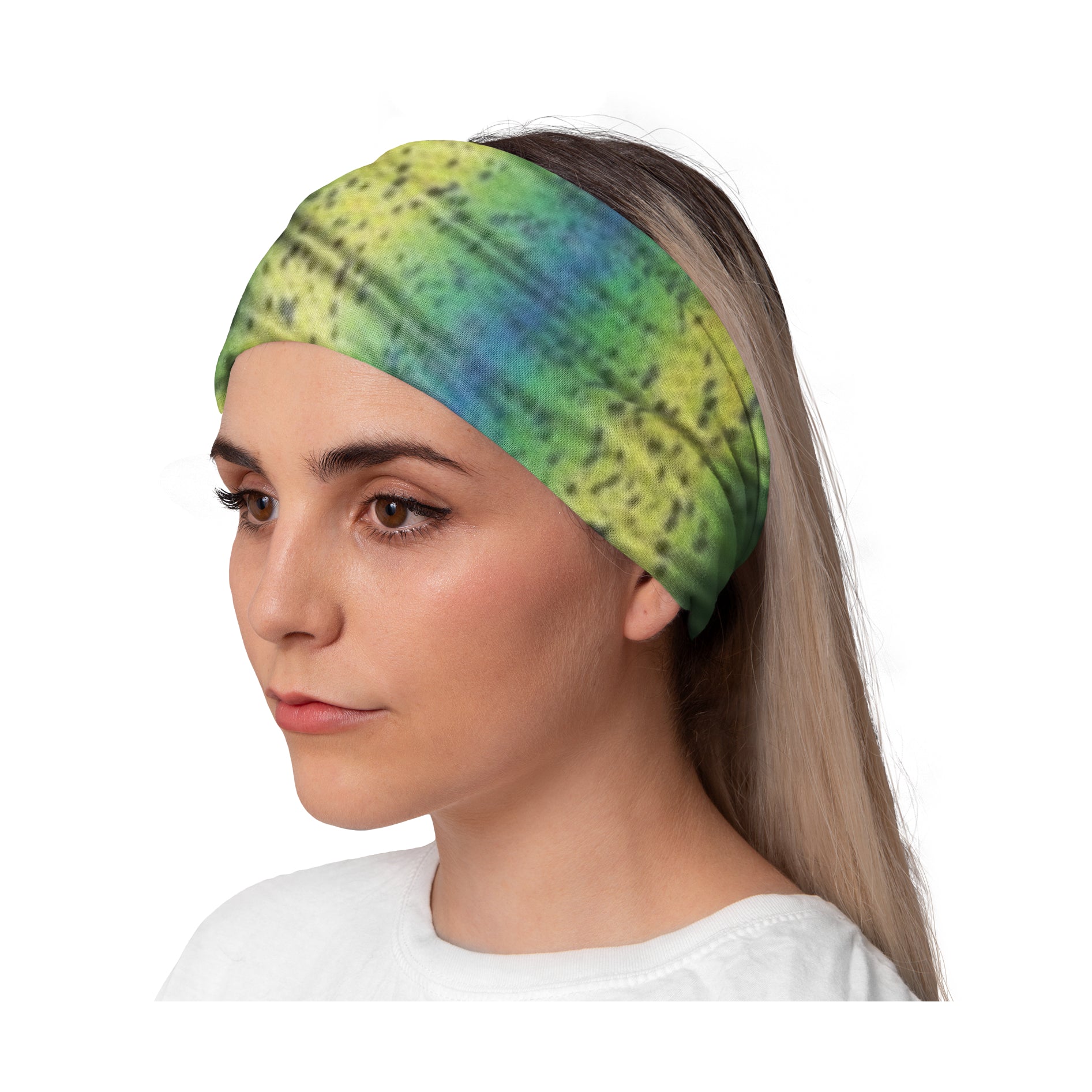 Lunaband Mahi Mahi Wave Multi use Running Bandana Headband