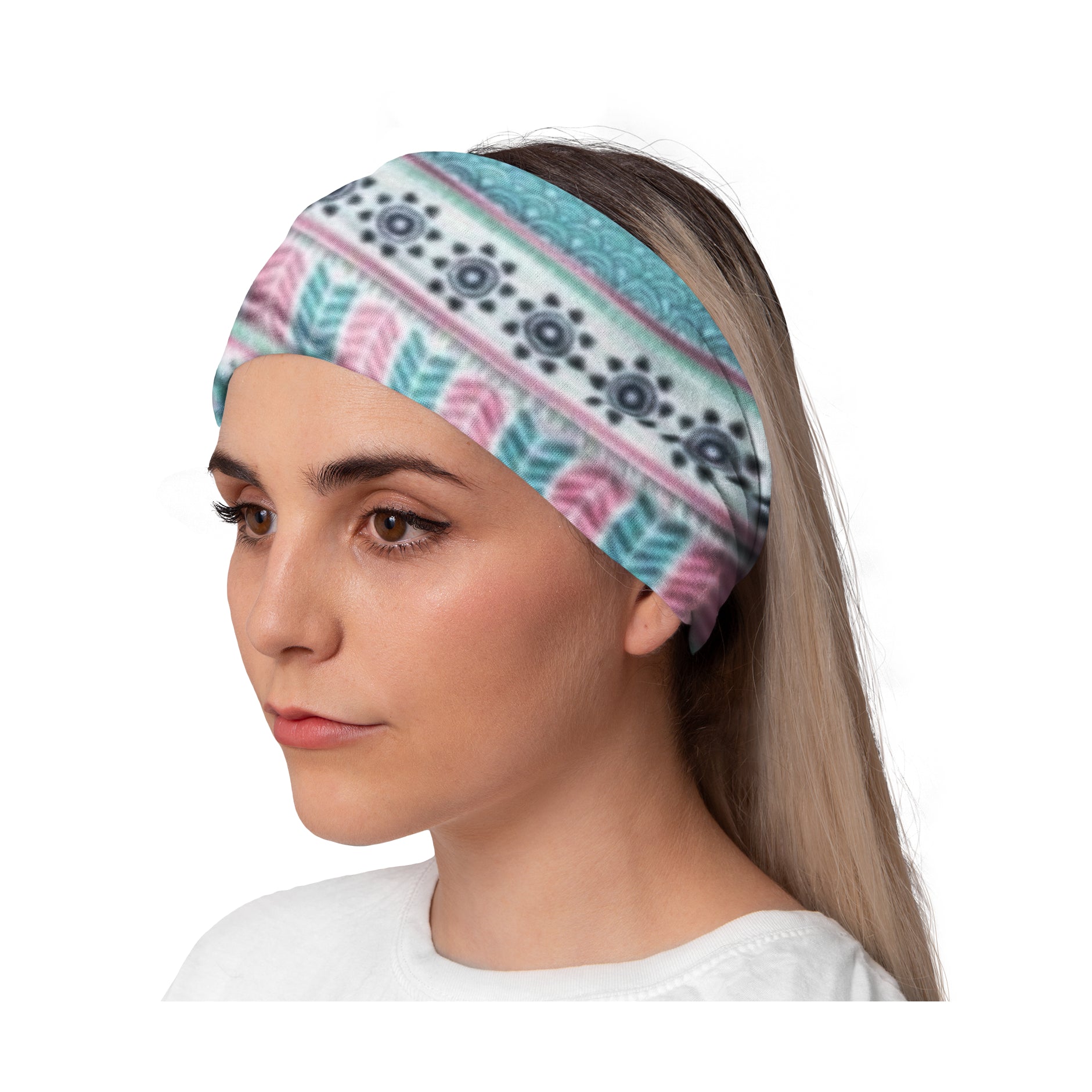 Lunaband Starfish Shores Multi use Running Bandana Headband