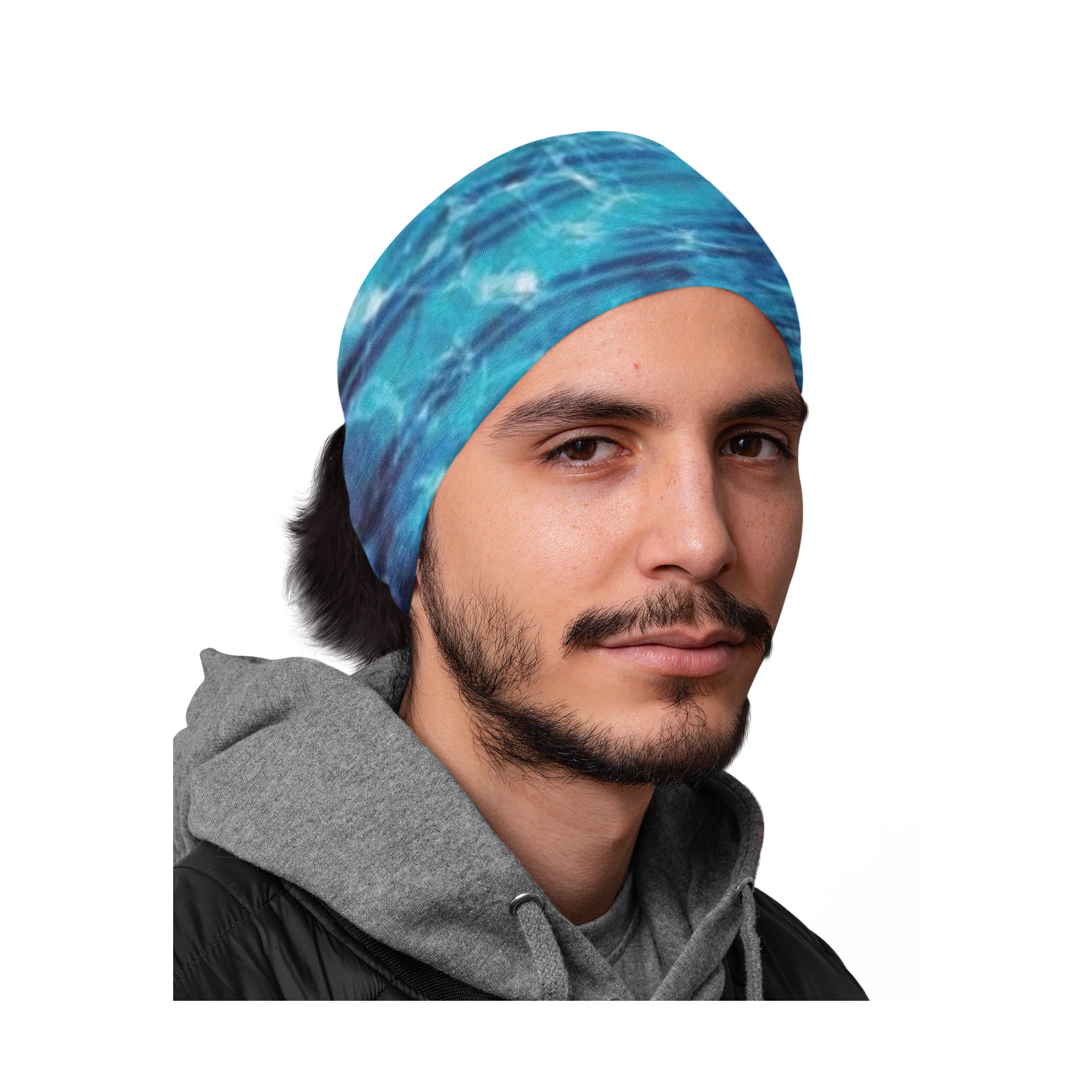 Lunabands Ocean Ripple Multi use Running Bandana Headband