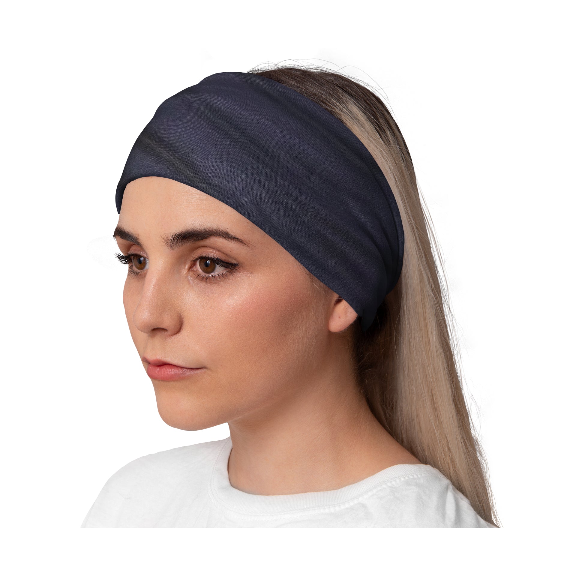 Lunabands Deep Purple Multi use Running Bandana Headband