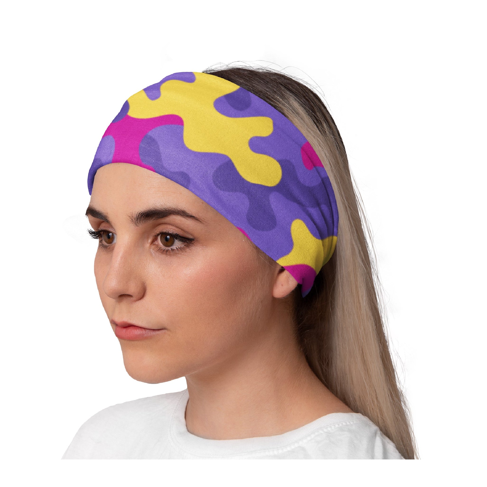Lunabands Camouflage Designer Multi Use Multifunctional Running Sports Fitness Training Bandana Headband Marathon Snood Ski