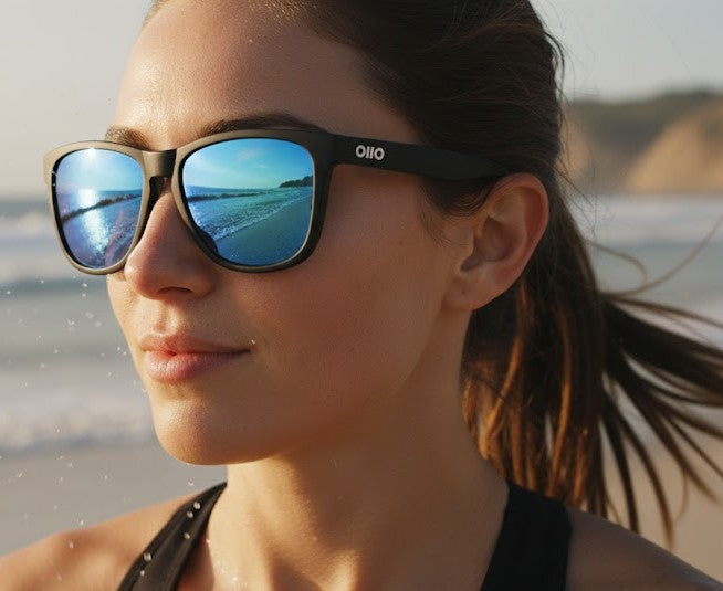 Ollo Clásico – Midnight Blue UV400 Polarised Running Sunglasses