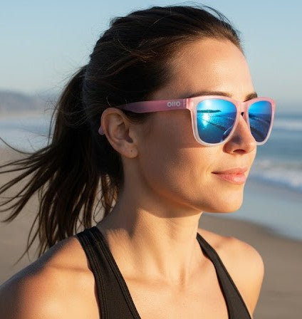 Ollo Clásico – Sunset Pop UV400 Polarised Running Sunglasses