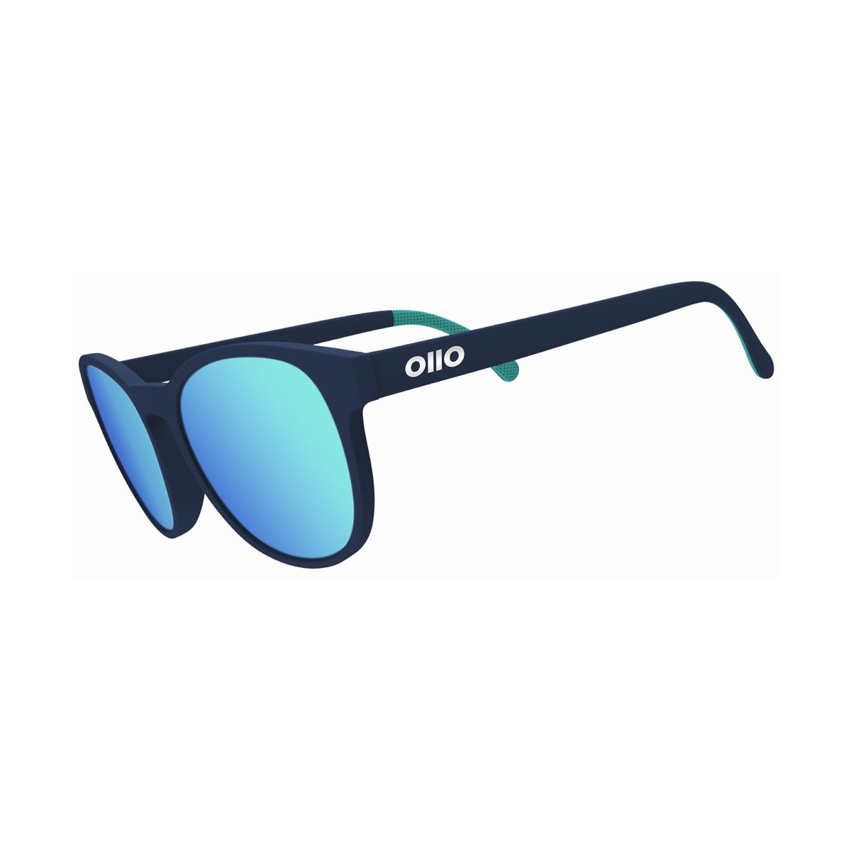 Ollo Pace Verdant Blaze sunglasses with UV400 polarised lenses and a striking green frame, crafted for running, cycling, and everyday outdoor performance.