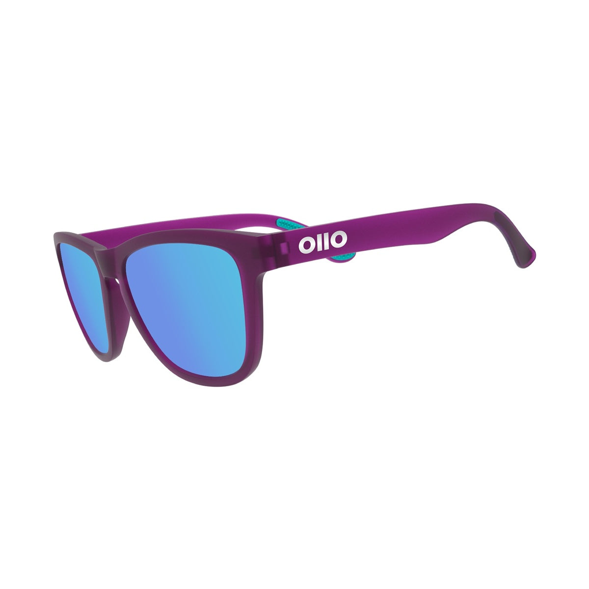 Ollo Stride Pulse Pop sunglasses with UV400 polarised lenses and a vibrant multicolour frame. Designed for running and cycling, these lightweight, durable sunglasses feature a non-slip fit for all-day comfort, perfect for outdoor performance and active lifestyles.