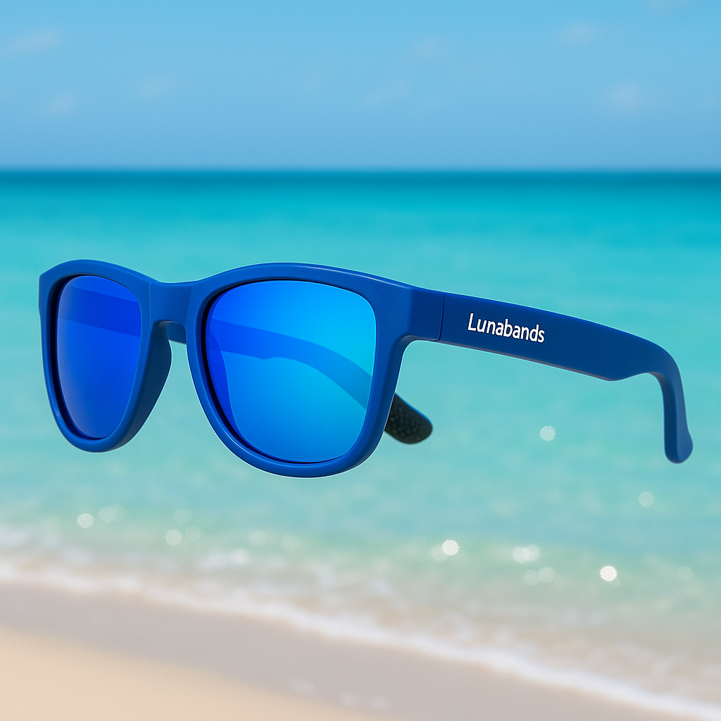 Boston - Blue / Blue Polarised Sunglasses