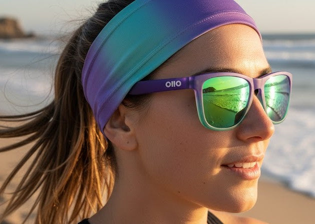 Ollo Clásico – Ocean Pulse UV400 Polarised Running Sunglasses