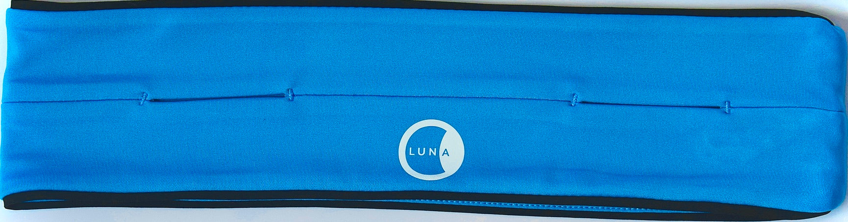 Blue Lunabands lunabelt running fitness waist flip belt 
