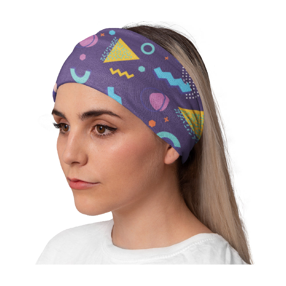 Lunabands Confetti Designer Multi Use Multifunctional Running Sports Fitness Adventure Bandana Headband Snood Marathon Gym 