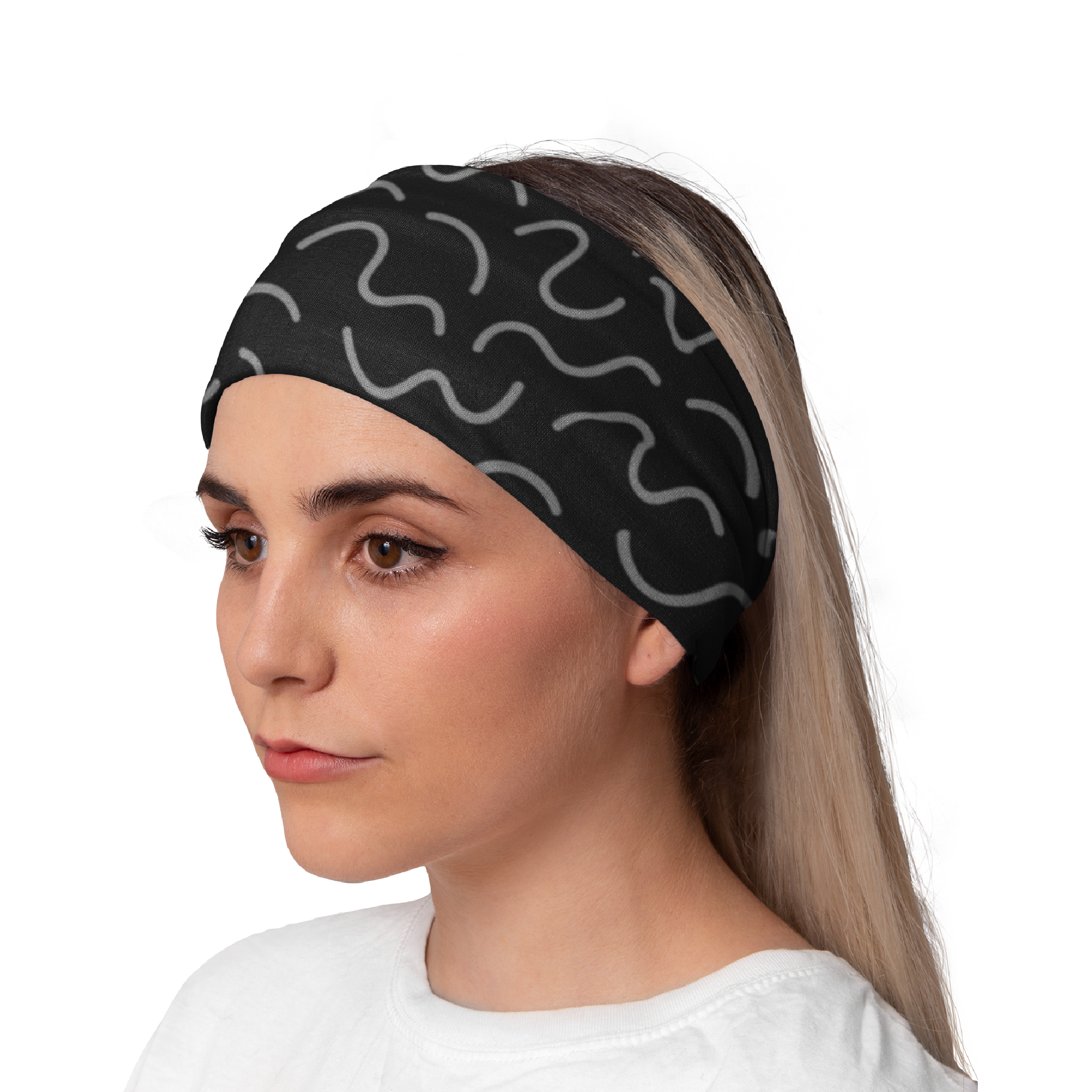 Lunabands Womans Ladies Core Designer Multi Use Multifunctional Running Fitness Workout Gym Bandana Headband Headbands