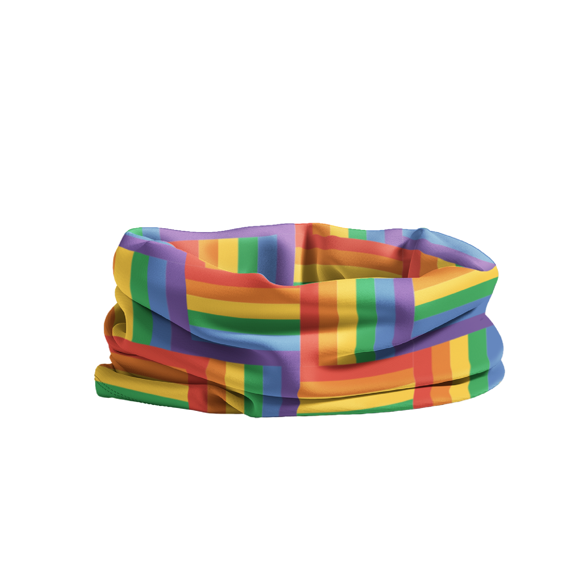 Lunabands Rainbow Gay Pride Designer Multi Use Multifunctional Running Sports Fitness Training Bandana Headband Snood Skiing