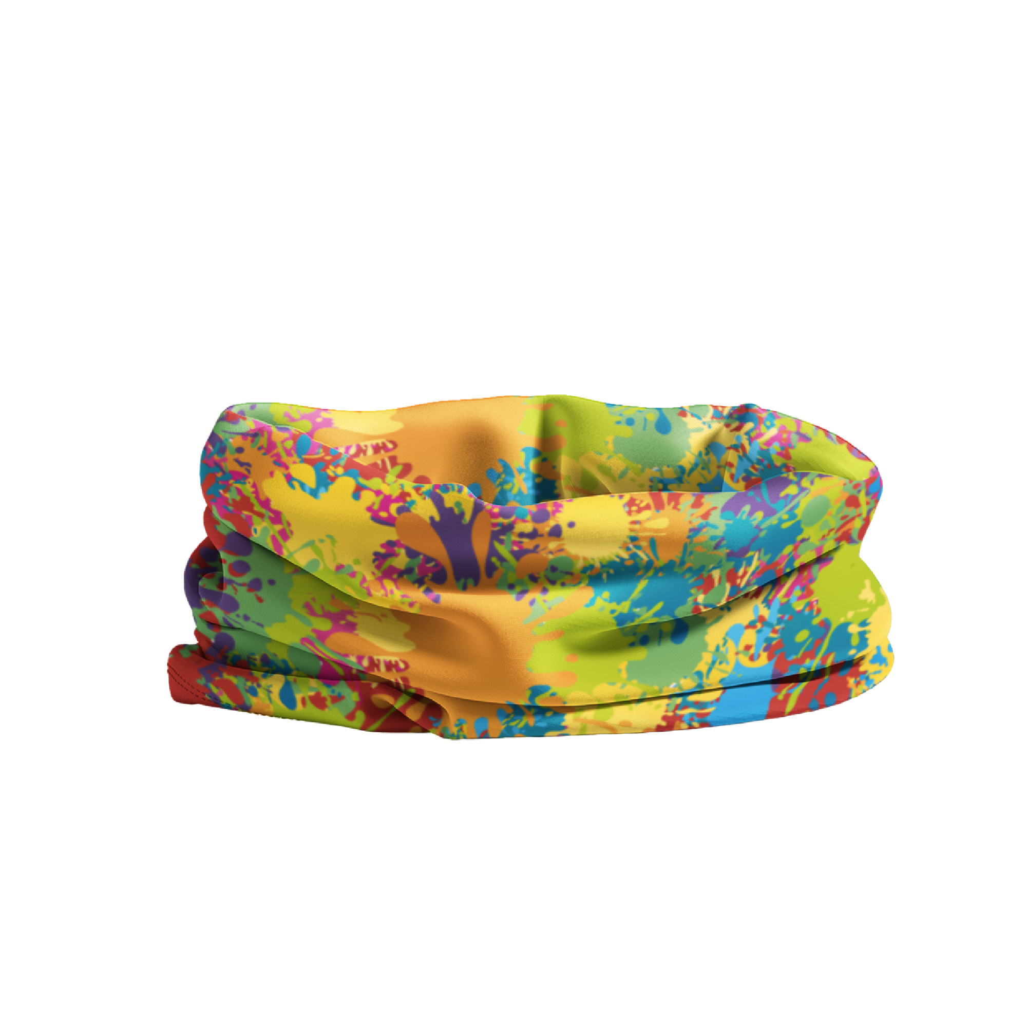 Lunabands Art Paint Splatt Designer Multi Use Multifunctional Running Sports Fitness Training Bandana Headband Marathon Snood