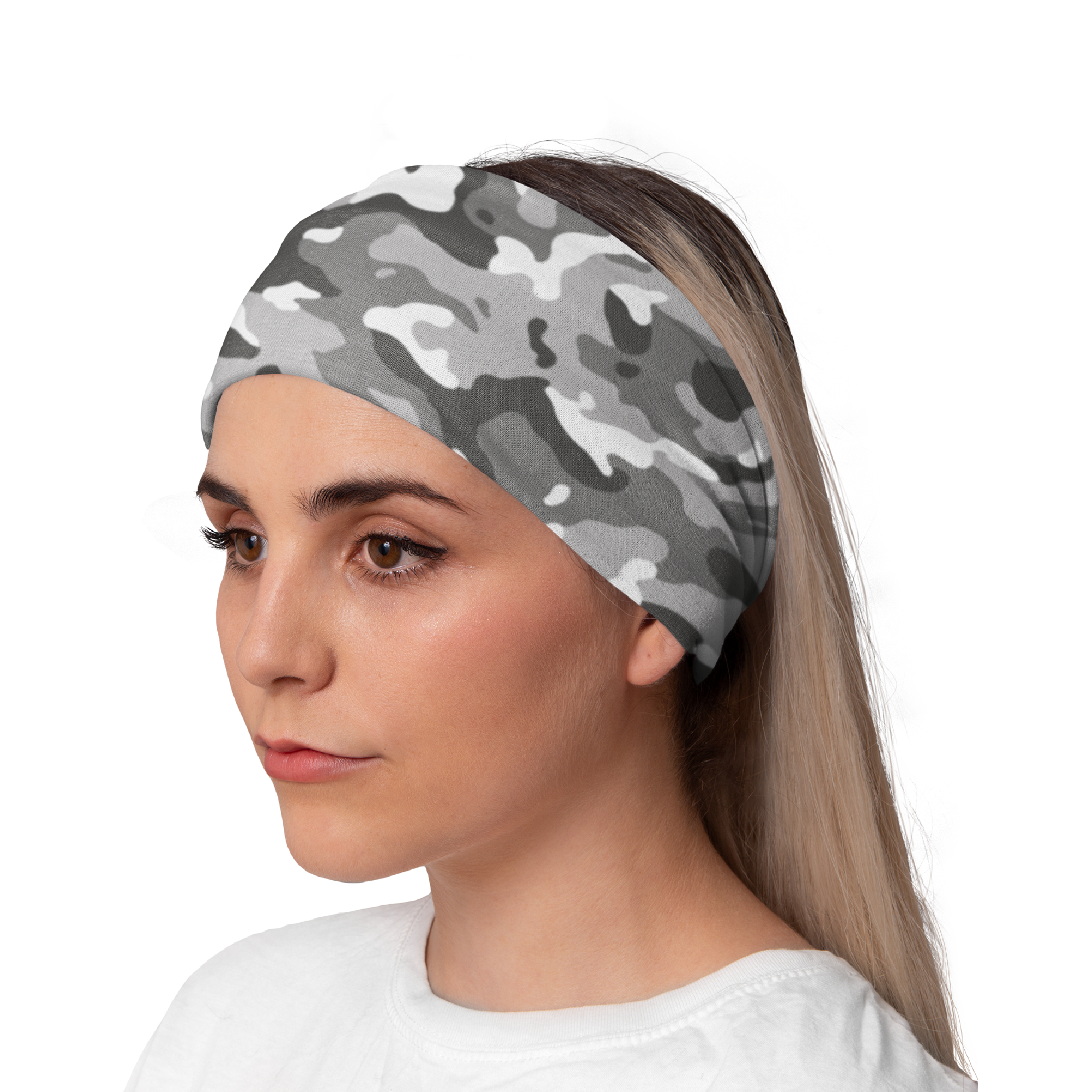 Lunabands Camouflage Designer Multi Use Multifunctional Running Sports Fitness Training Bandana Headband Marathon Snood Ski