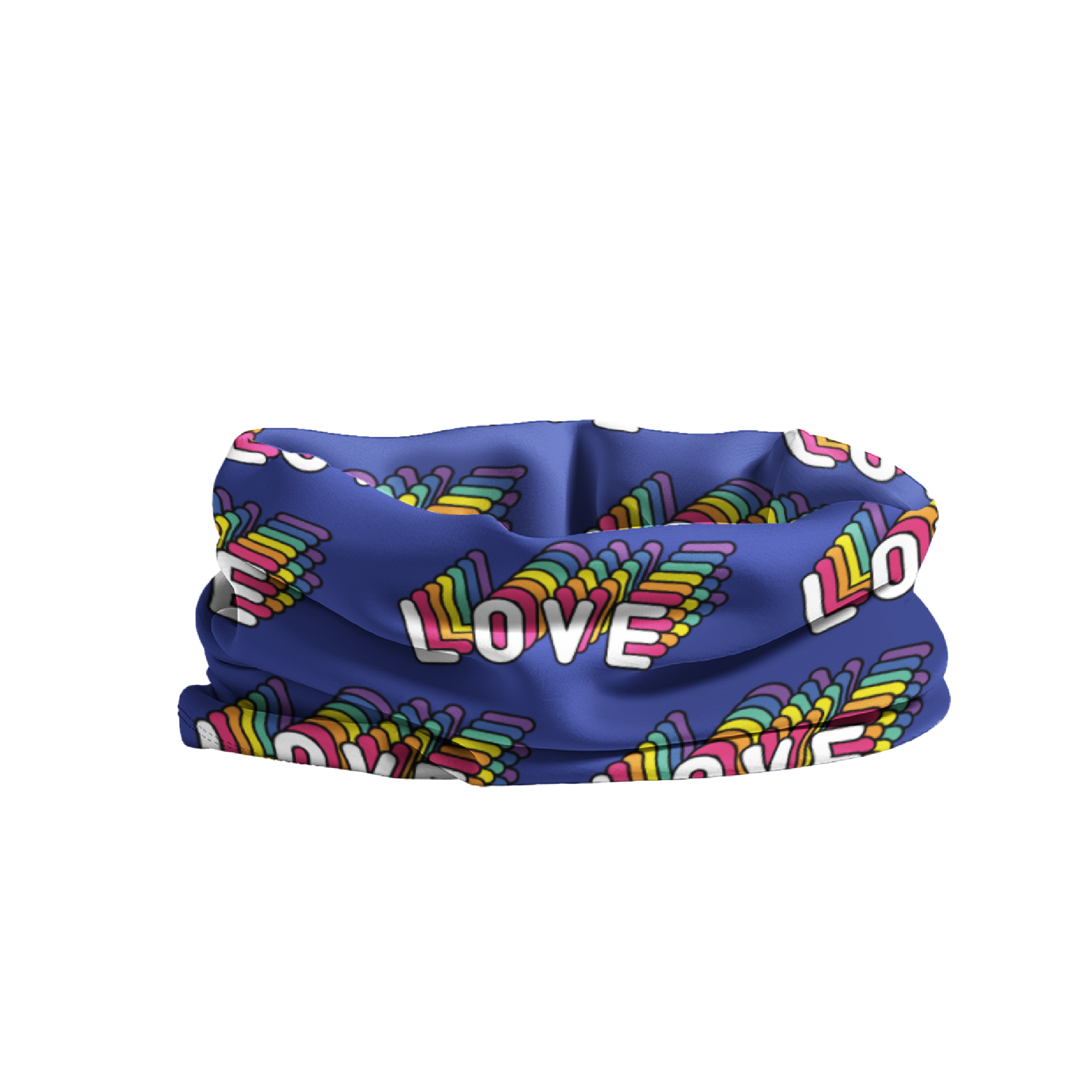 Lunabands Rainbow Gay Pride Designer Multi Use Multifunctional Running Sports Fitness Training Bandana Headband Snood Skiing