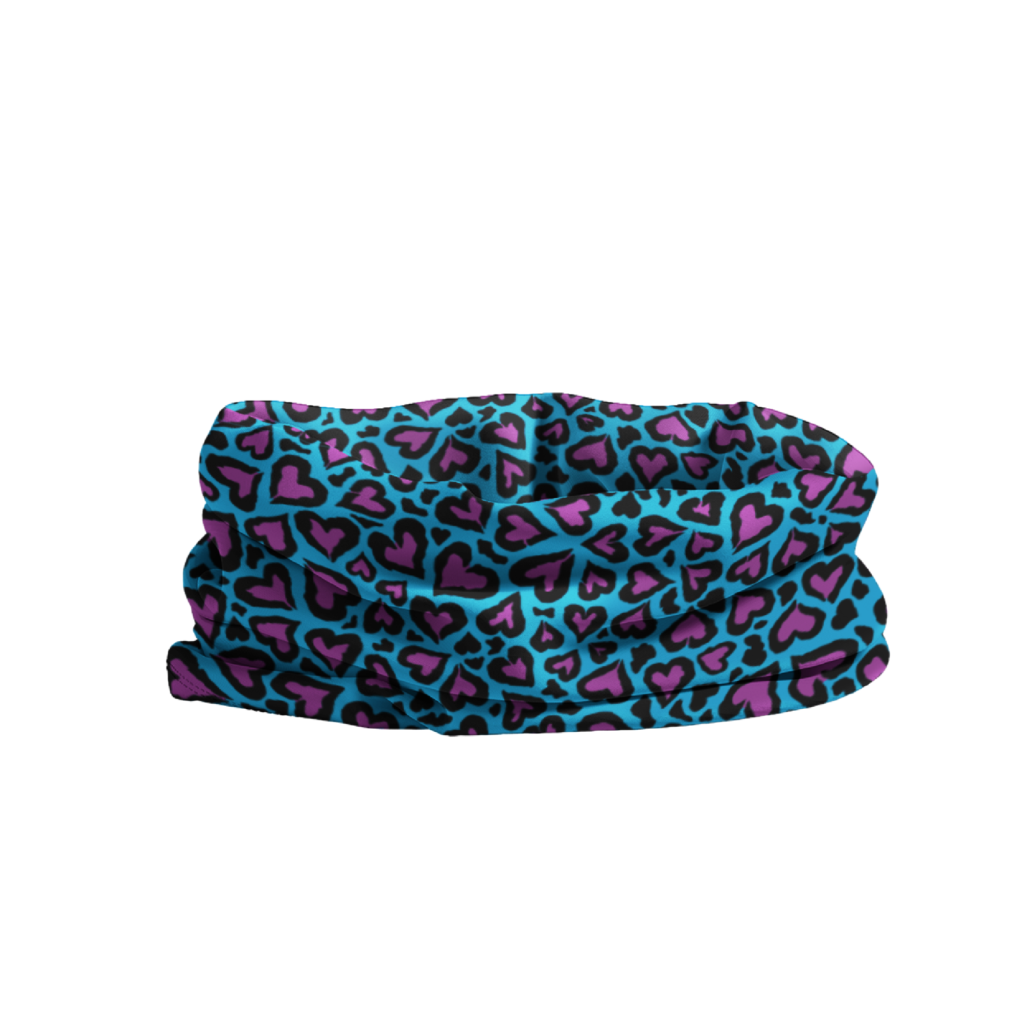 Lunabands Love Hearts Designer Multi Use Multifunctional Running Sports Fitness Training Bandana Headband Marathon Snood Gym