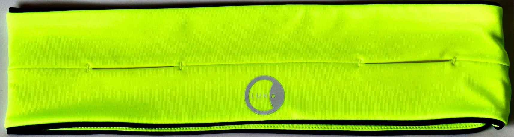 Yellow Lunabands lunabelt running fitness waist flip belt 