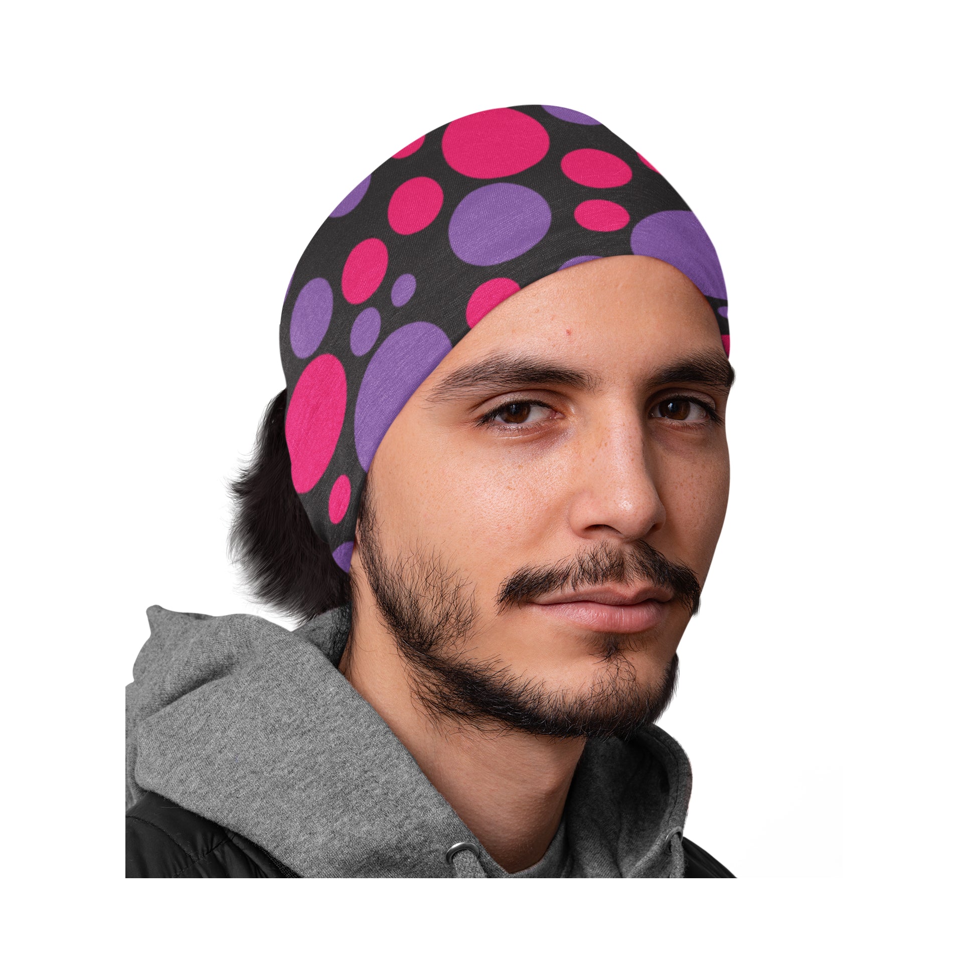 Lunabands Mens Fashion Designer Multi Use Multifunctional Trail Running Sports Skiing Gym Snood Bandana Headband Headbands