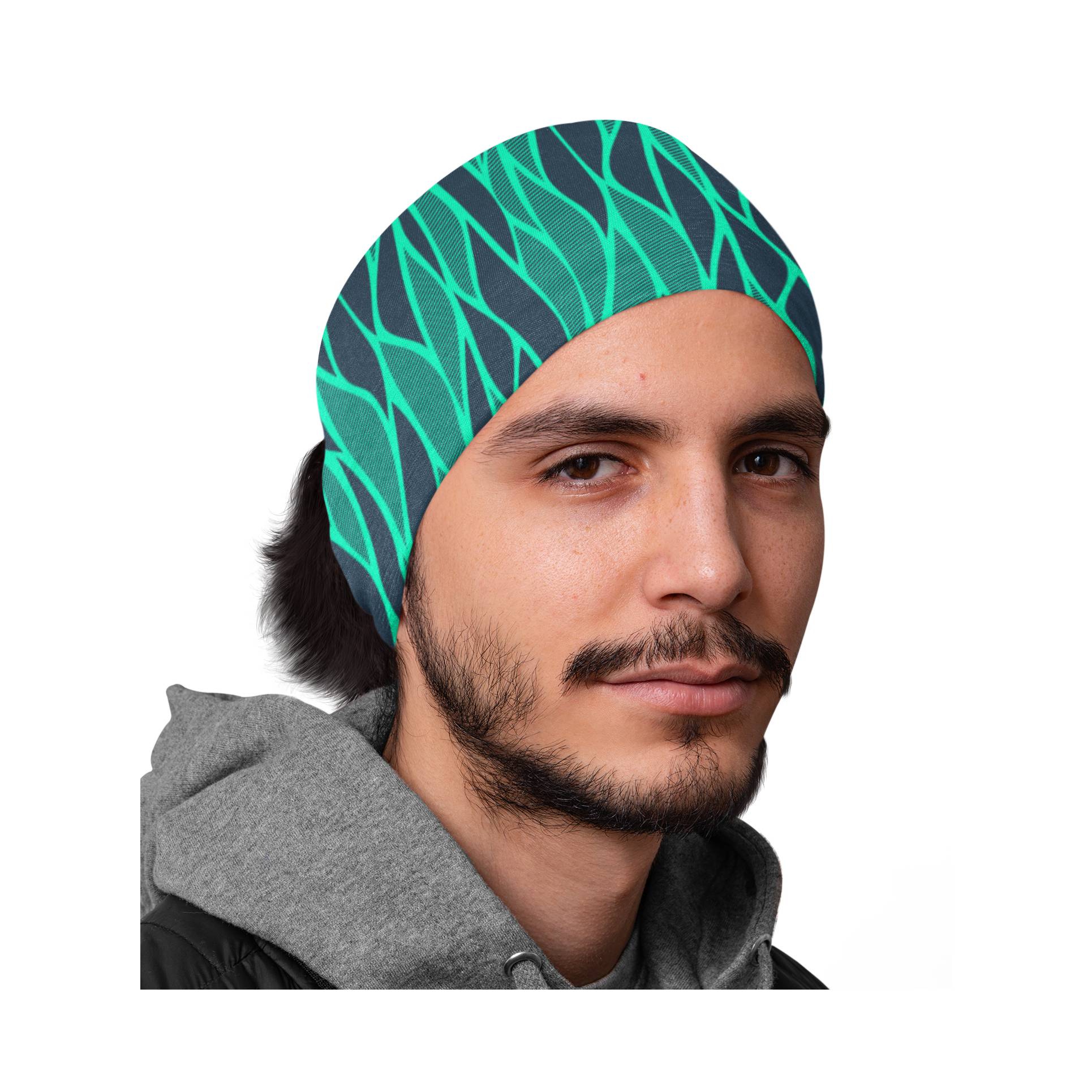 Lunabands Mens Fashion Designer Multi Use Multifunctional Trail Running Sports Skiing Gym Snood Bandana Headband Headbands