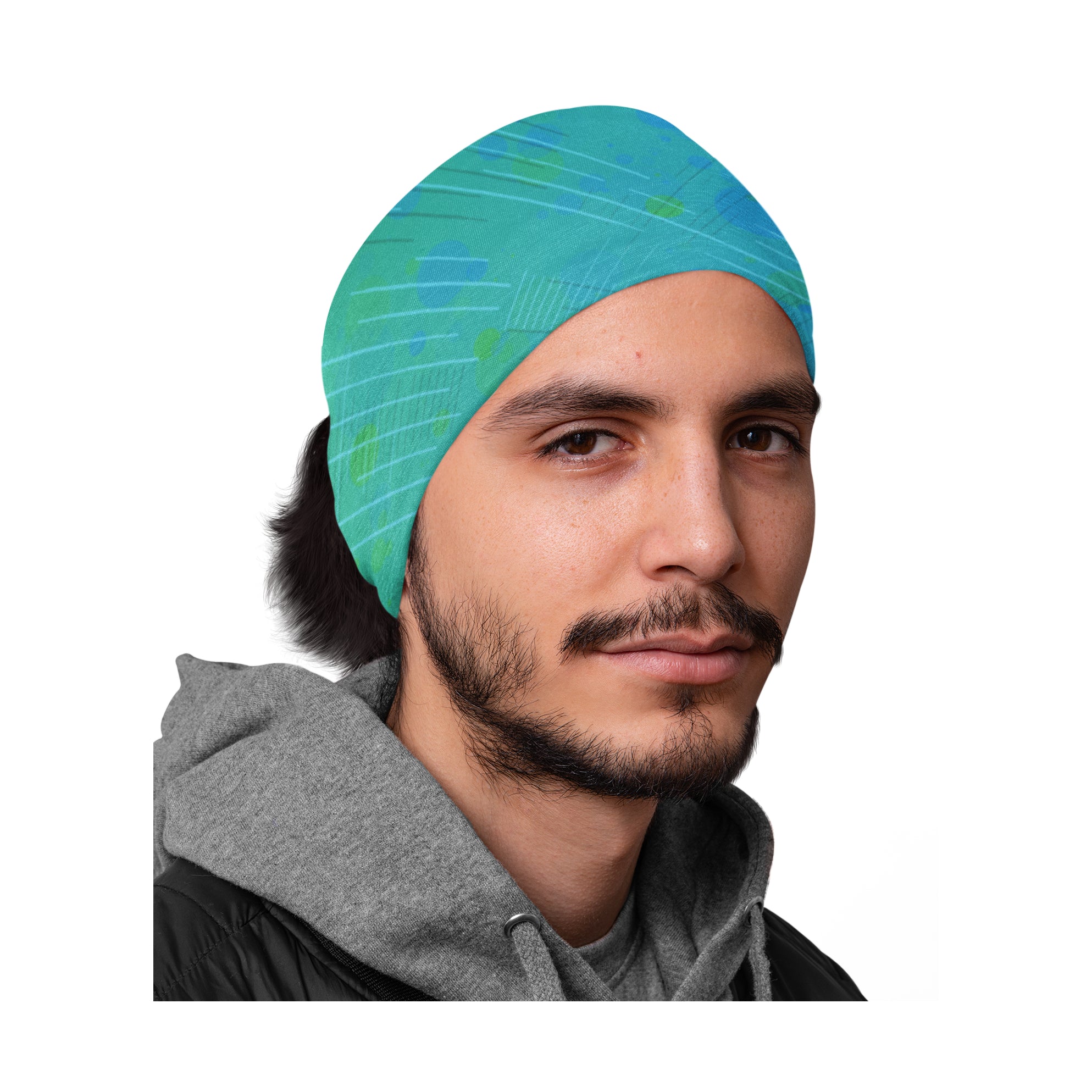 Lunabands Mens Fashion Designer Multi Use Multifunctional Trail Running Sports Skiing Gym Snood Bandana Headband Headbands