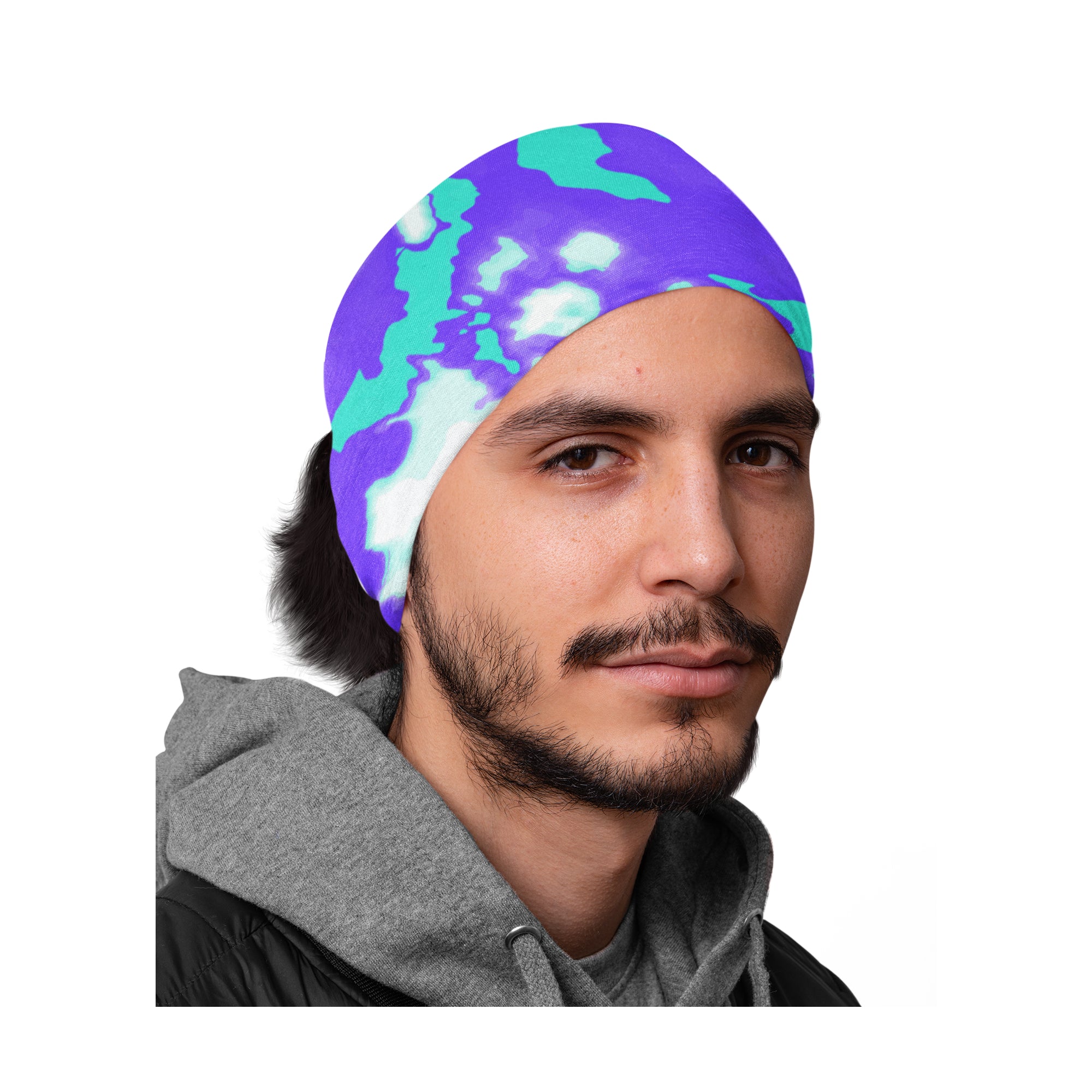 Lunabands Mens Fashion Designer Multi Use Multifunctional Trail Running Sports Skiing Gym Snood Bandana Headband Headbands