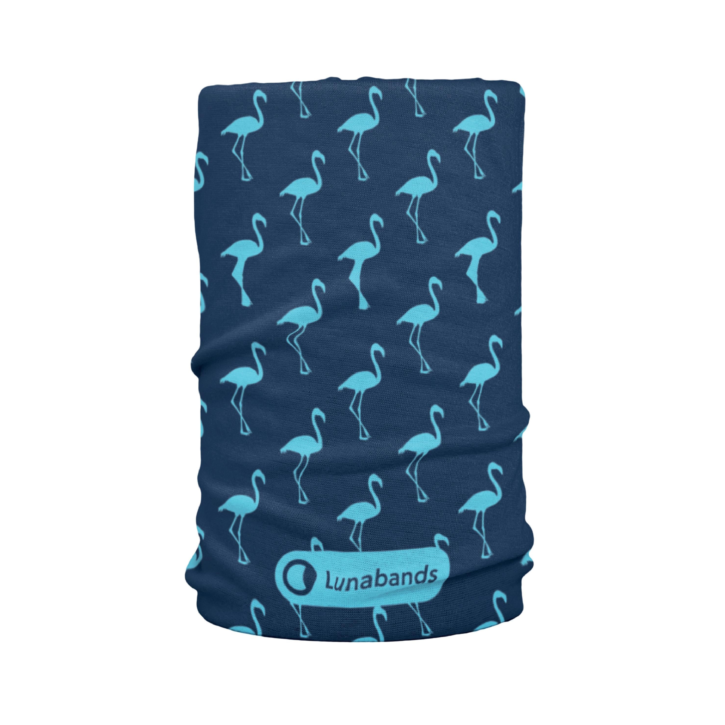 Lunabands Flamingo Designer Multi Use Multifunctional Running Sports Fitness Training Bandana Headband Marathon Snood