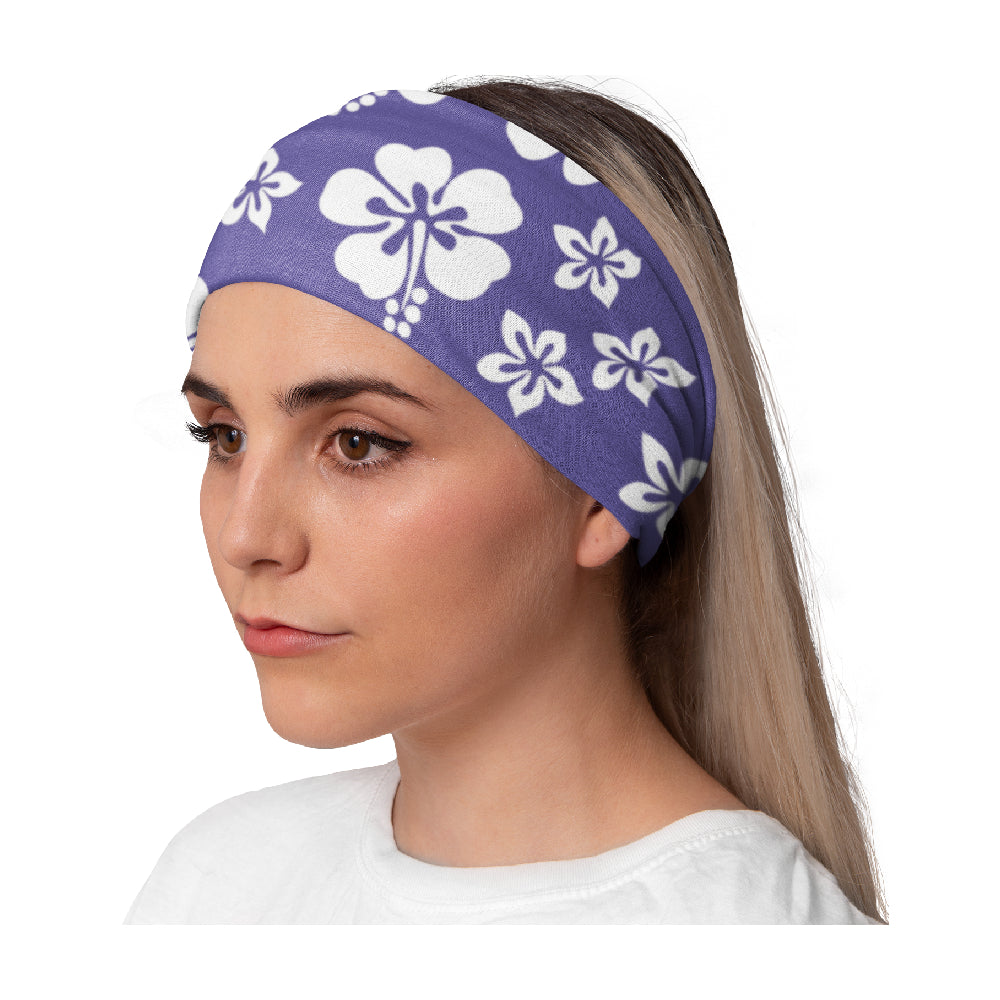 Lunabands Woman Ladies Hawaiian Designer Multi Use Multifunctional Running Sports Fitness Yoga Gym Bandana Headband Headbands