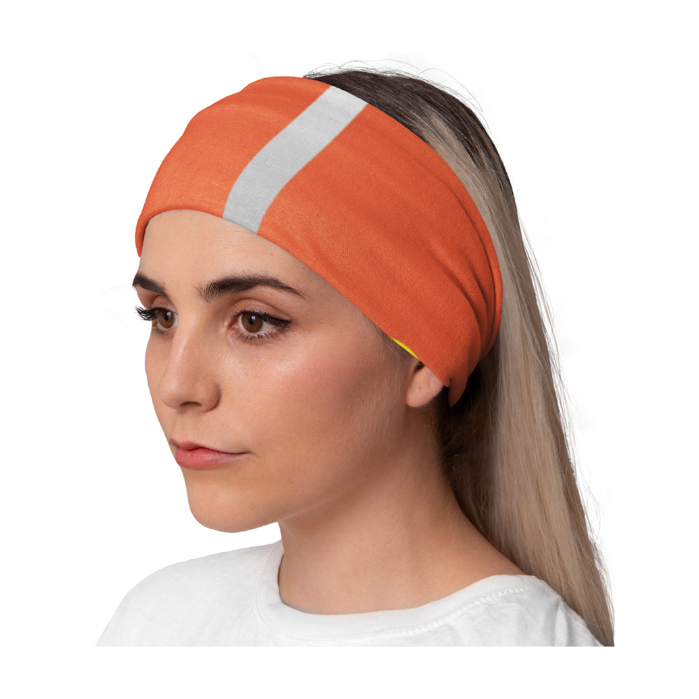 Lunabands Reflective Designer Multi Use Multifunctional Running Sports Fitness Adventure Bandana Headband Snood Active Ski