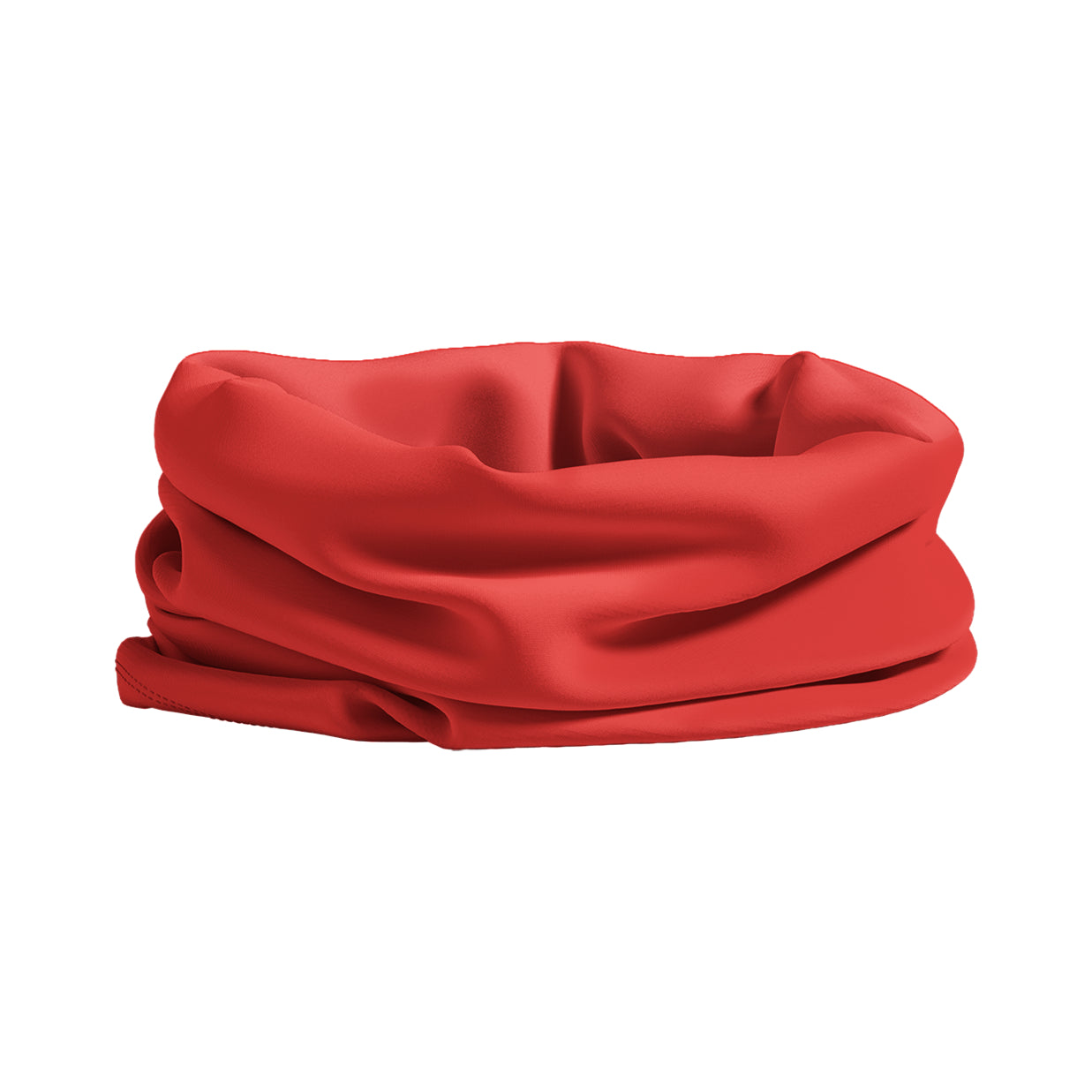 Lunabands Red Block Colour Multi Use Multifunctional Running Sports Fitness Yoga Gym Bandana Snood Headband Headbands
