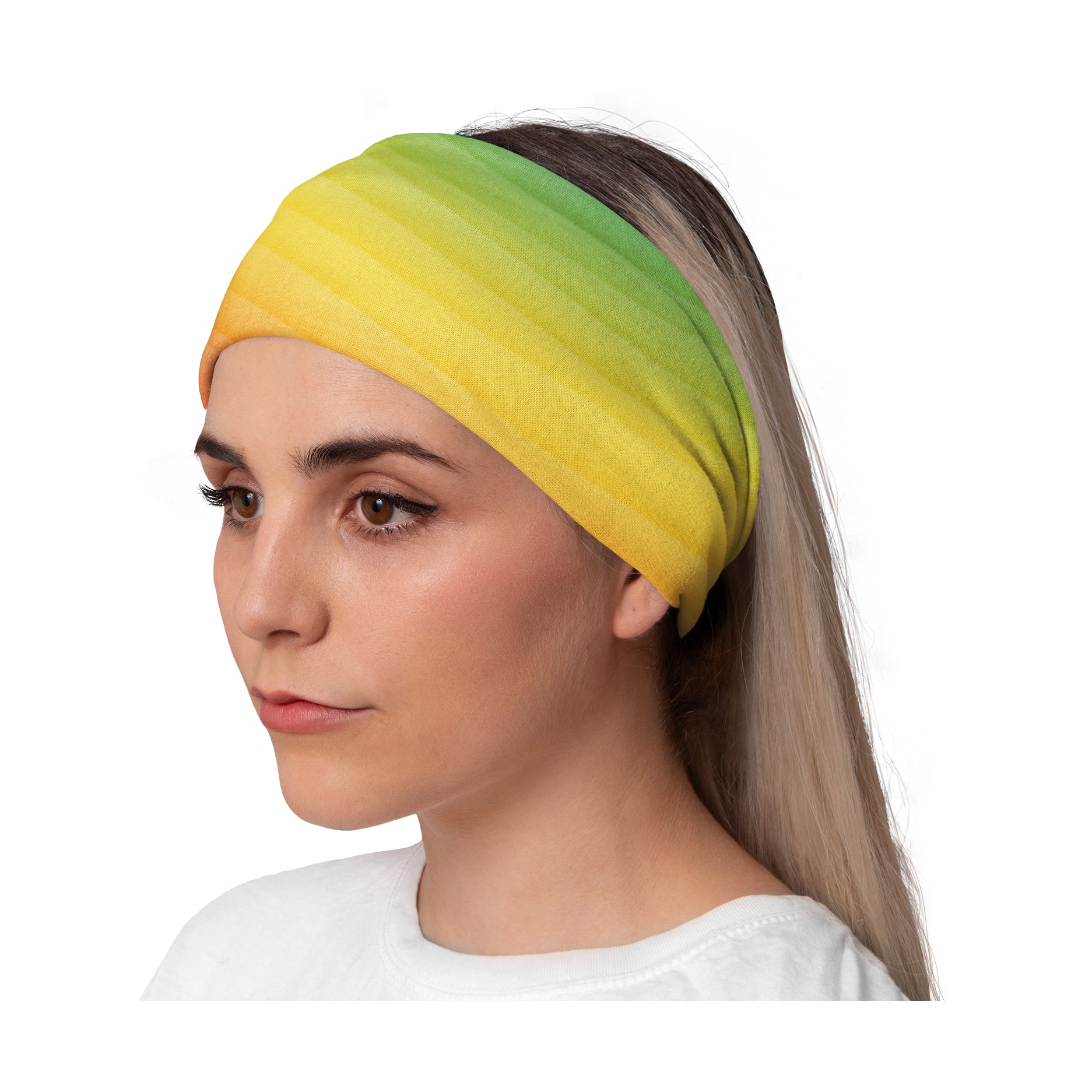 Lunabands Rainbow Pride Multi use Running Bandana Headband