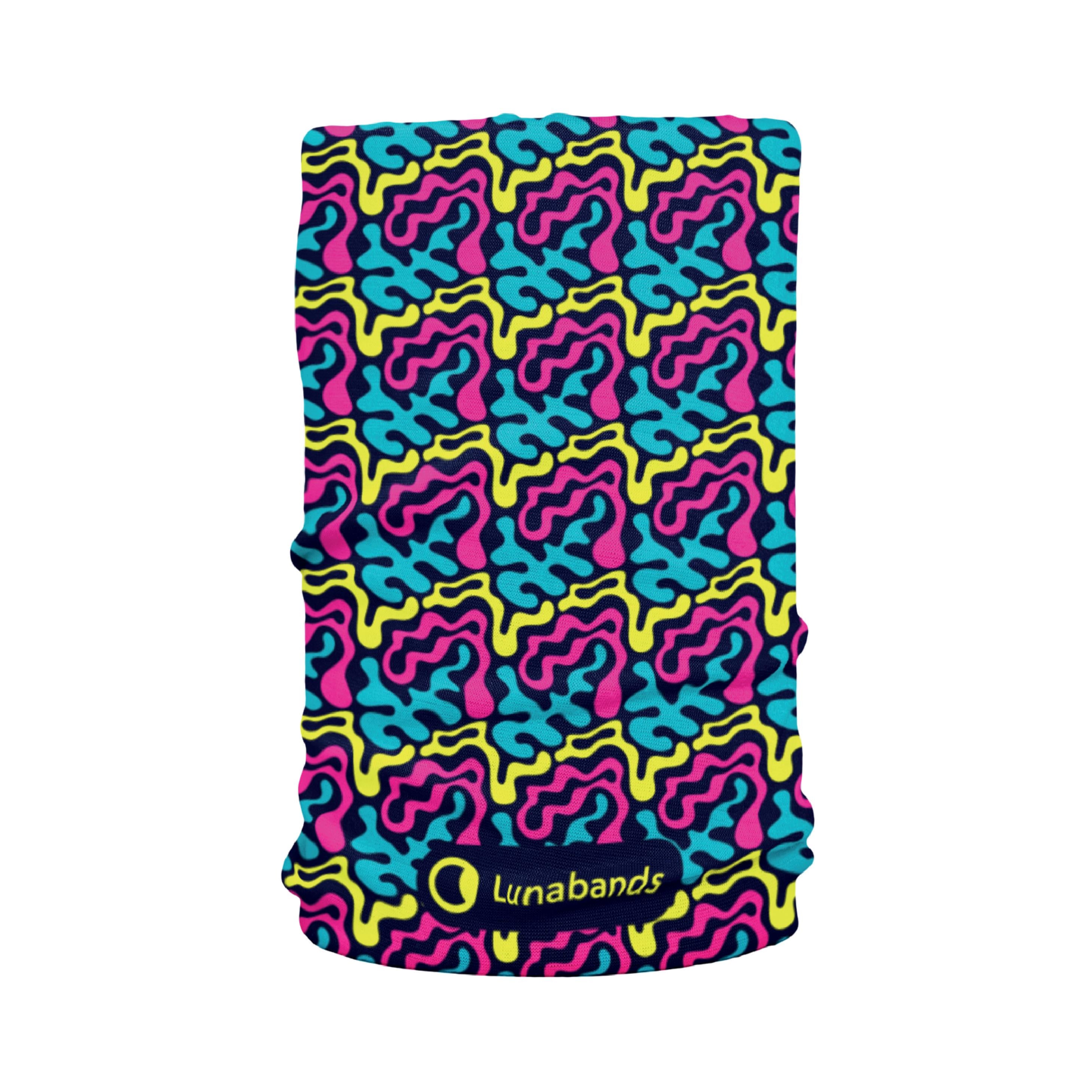 Lunabands Womans Ladies Fashion Designer Multi Use Multifunctional Trail Running Gym Snood Bandana Headband Fitness Headbands