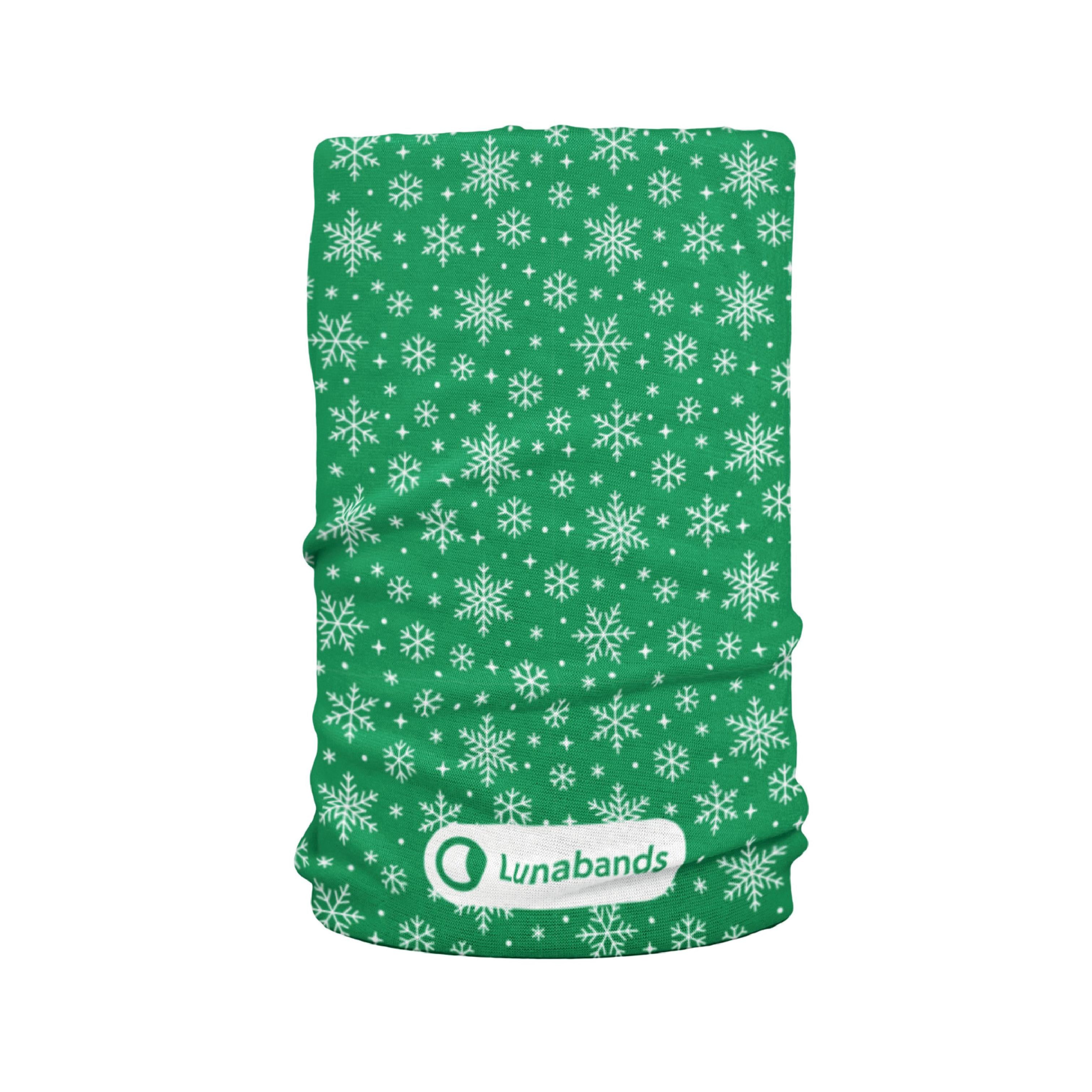 Lunabands Christmas Designer Multi Use Multifunctional Running Sports Fitness Training Bandana Headband Marathon Snood Ski