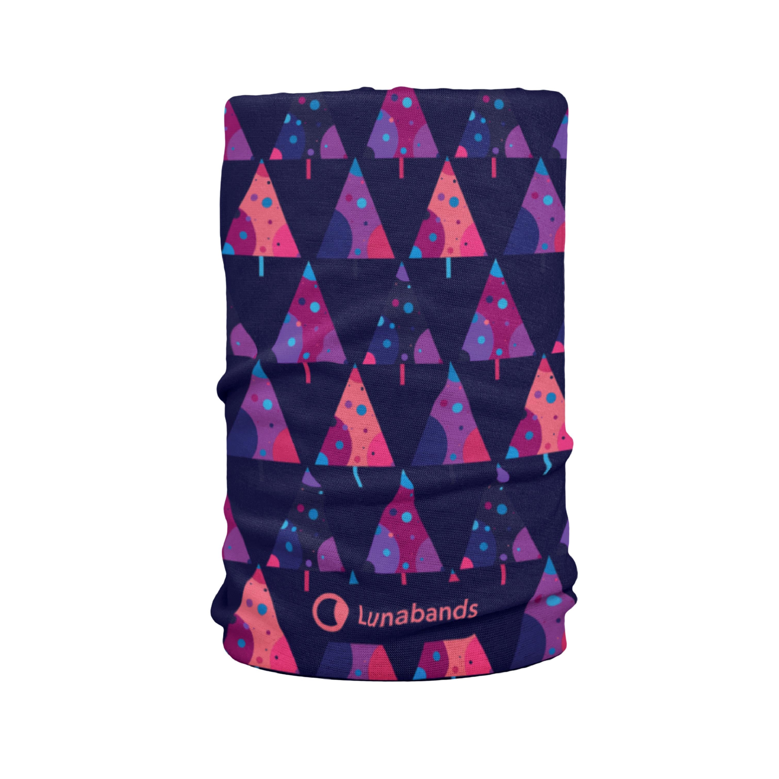 Lunabands Womans Ladies Fashion Designer Multi Use Multifunctional Trail Running Gym Snood Bandana Headband Fitness Headbands