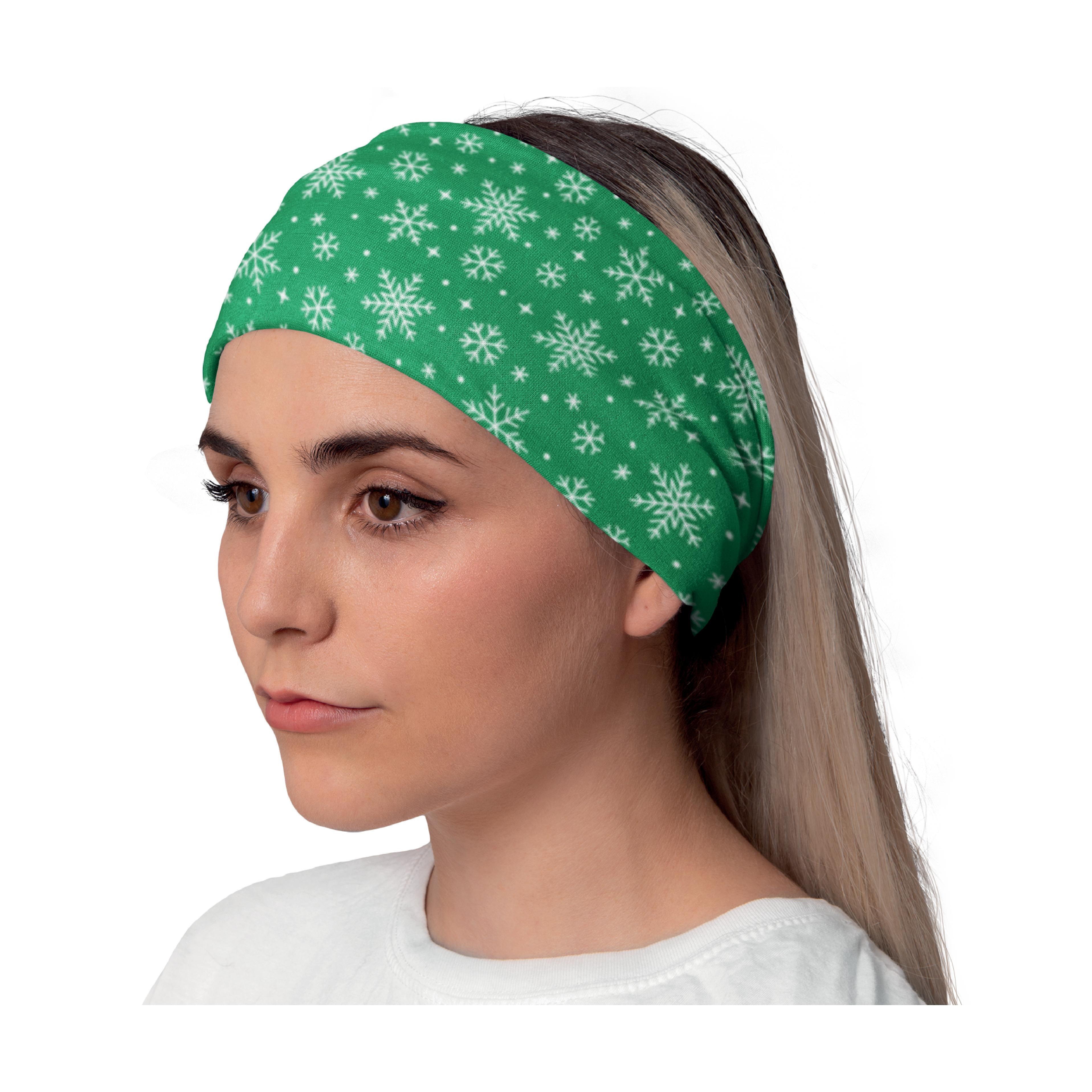 Lunabands Christmas Designer Multi Use Multifunctional Running Sports Fitness Training Bandana Headband Marathon Snood Ski