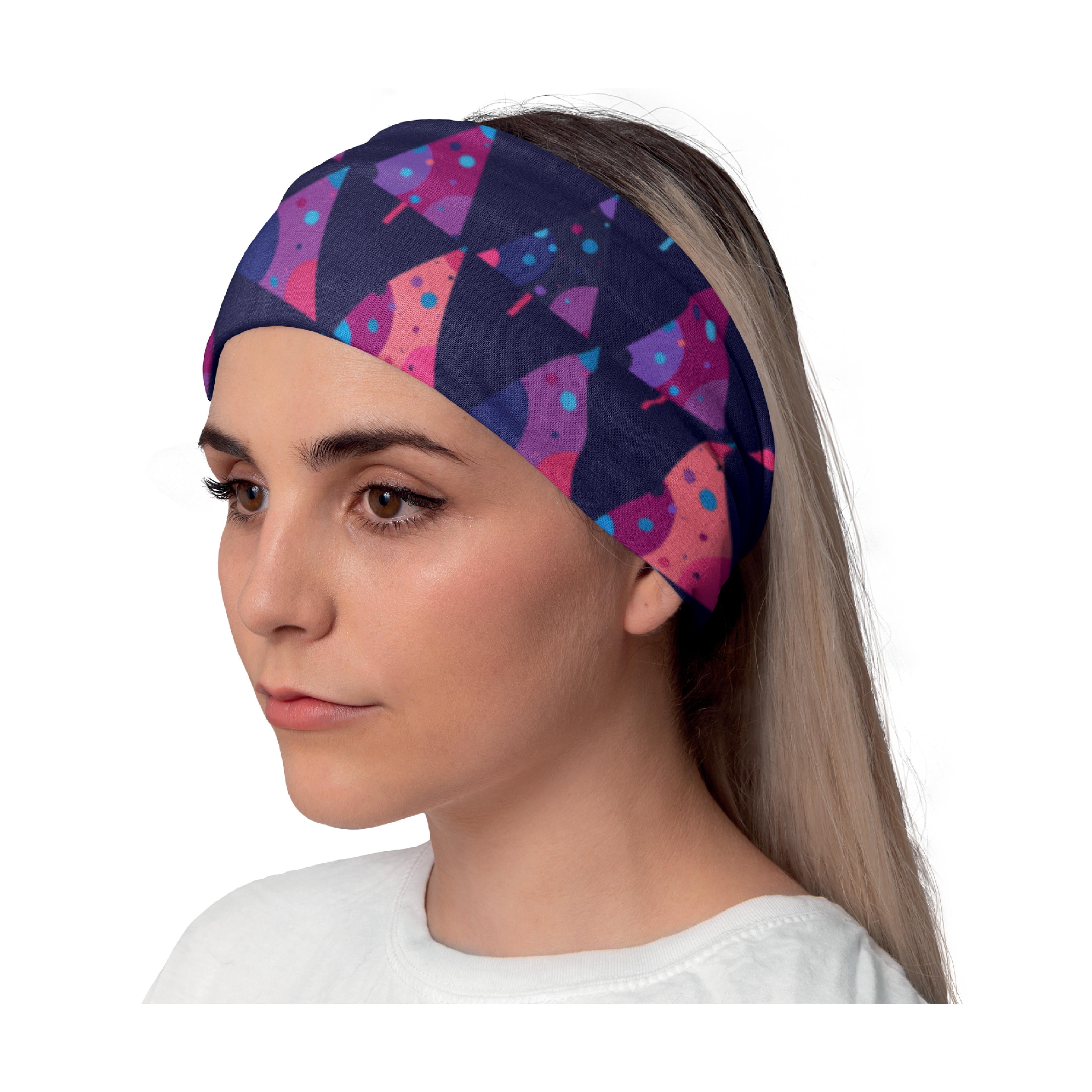 Lunabands Christmas Designer Multi Use Multifunctional Running Sports Fitness Training Bandana Headband Marathon Snood Ski